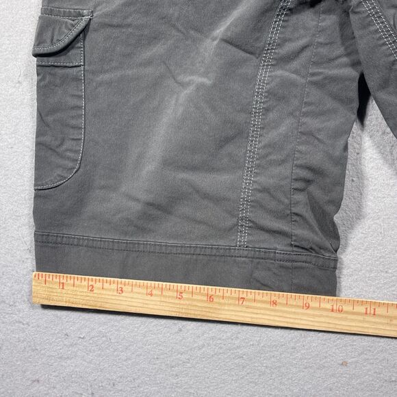 KÜHL Patina Dye Cargo Short Womens Size 8 Gray 9″ Inseam Gorp‎ Outdoors - Picture 4 of 11